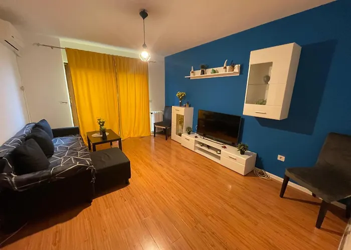 With Gorgeous View Of Center Bucharest