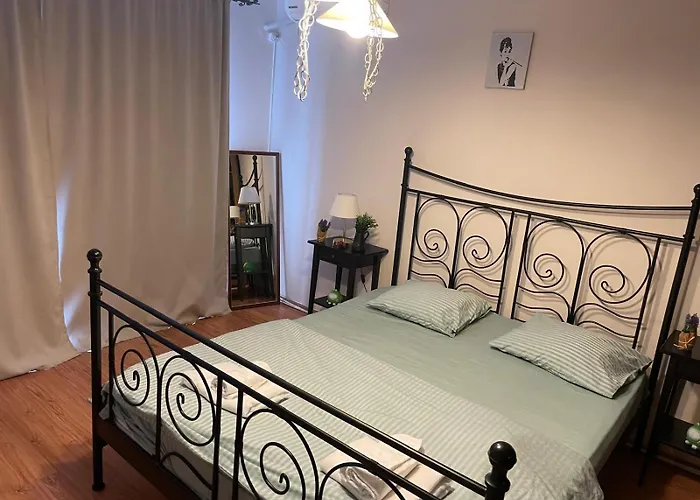 With Gorgeous View Of Center Bucharest