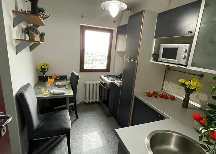 Apartment With Gorgeous View Of Center Bucharest